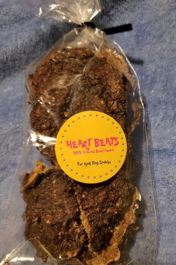 Heart Beats – 4 ct Ground Beef Heart Cookies